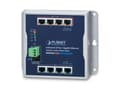 Miniatyrbild 3 av 5: PLANET WGS-804HP - Switch - ohanterad - 4 x 10/100/1000 (PoE+) + 4 x 10/100/1000 - DIN-skenmonterbar, väggmonterbar - PoE+ (120 W) - likström