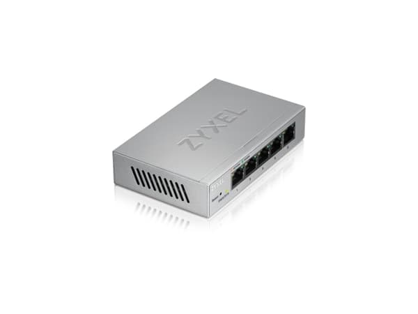 Zyxel GS1200-5 Håndtert Gigabit Ethernet (10/100/1000) Sølv