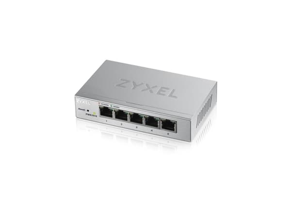 Zyxel GS1200-5 Hallittu Gigabit Ethernet (10/100/1000) Hopea Hopea