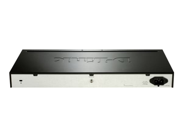 D-Link Web Smart DGS-1210-24 - Switch - Administrerad - 24 x 10/100/1000 + 4 x kombinations-SFP - skrivbordsmodell