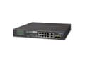 Miniatyrbild 3 av 5: PLANET FGSD-1022VHP - Switch - ohanterad - 8 x 10/100 (PoE+) + 2 x kombinations-Gigabit SFP - skrivbordsmodell - PoE+ (120 W)