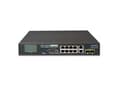 Miniatyrbild 5 av 5: PLANET FGSD-1022VHP - Switch - ohanterad - 8 x 10/100 (PoE+) + 2 x kombinations-Gigabit SFP - skrivbordsmodell - PoE+ (120 W)