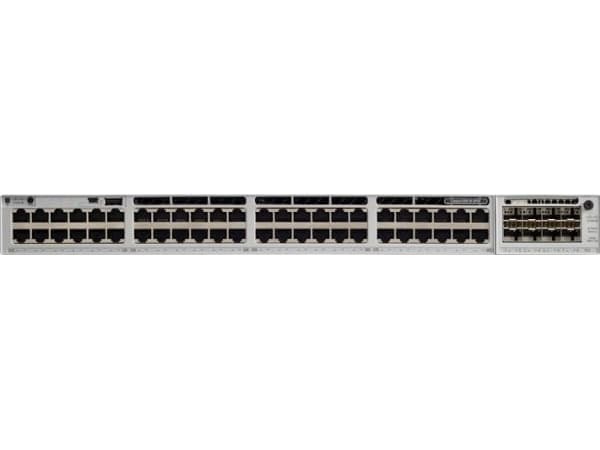 Cisco Catalyst 9300 - Network Essentials - switch - L3 - Styrt - 48 x 10/100/1000 (UPOE) - rackmonterbar - UPOE (822 W)