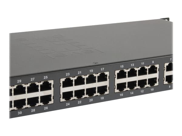 LevelOne FGP-3400W760 - Switch - 32 x 10/100 (PoE+) + 2 x 10/100/1000 - rackmonterbar, stasjonær - PoE+ (760 W)