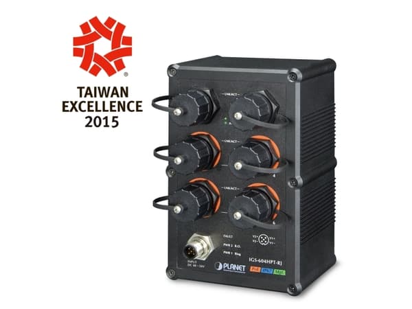 PLANET IGS-604HPT-RJ, Håndtert, L2+, Gigabit Ethernet (10/100/1000), Full tosidig, Strøm over Ethernet (PoE), Kan monteres på vegg