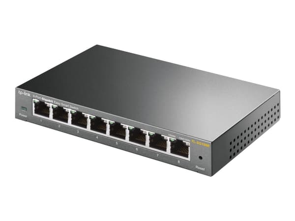 TP-LINK JetStream TL-SG108E Easy Smart Switch - Switch - Unmanaged - 8 x 10/100/1000 - desktop v1.0