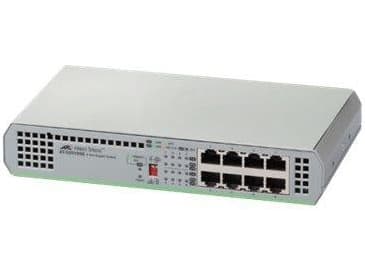 Allied Telesis AT-GS910/8E-50, Hallitsematon, Gigabit Ethernet (10/100/1000)