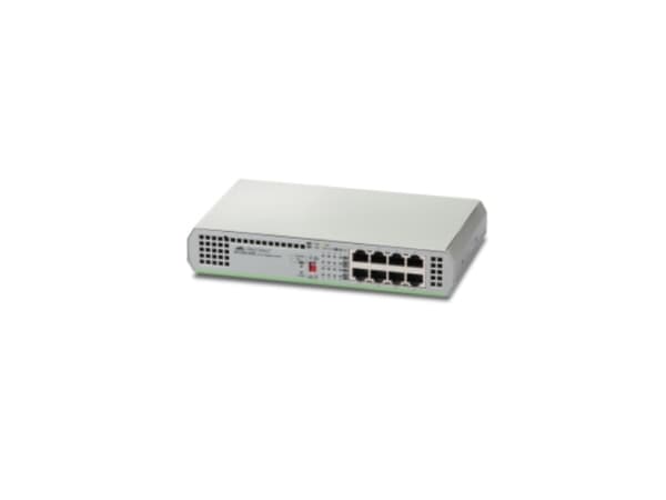 Allied Telesis AT-GS910/8E-50, Hallitsematon, Gigabit Ethernet (10/100/1000)
