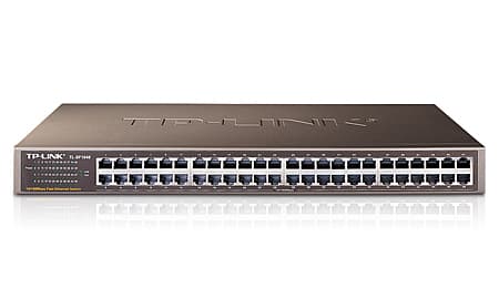 TP-Link TL-SF1048 - Switch - 48 x 10/100 - monterbar på stativ