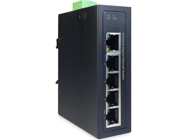 Digitus DN-651107, Hallitsematon, Gigabit Ethernet (10/100/1000), Täysin kaksipuolinen, Seinäkiinnitteinen