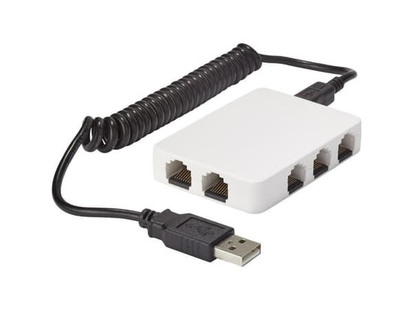 Renkforce Strømforsyning-switch 5 porte 100 MBit/s