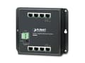 Miniatyrbild 3 av 5: PLANET WGS-803 - Switch - ohanterad + 8 x 10/100/1000 - DIN-skenmonterbar, väggmonterbar - Likström