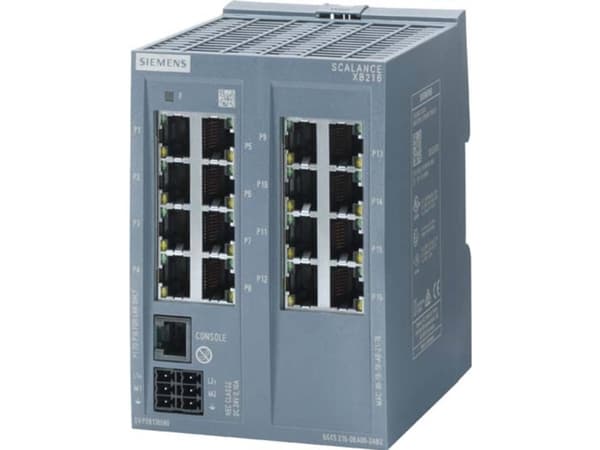 SIEM 6GK5216-0BA00-2TB2 SCALANCE XB216 m IE-Switch 16X 10/100 Mbit/s (6GK52160BA002TB2)