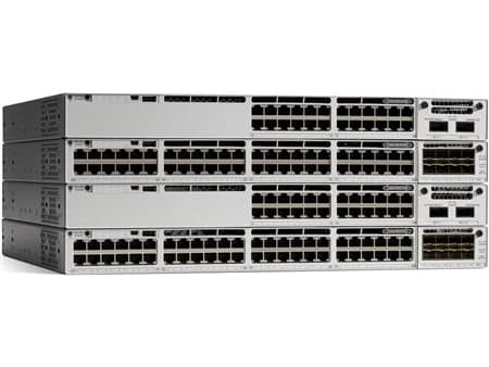 Cisco Catalyst 9300 - Network Essentials - switch - L3 - Administrerad - 48 x 10/100/1000 (PoE+) - rackmonterbar - PoE+ (437 W)