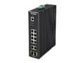 Miniatyrbild 1 av 5: D-Link DIS 200G-12S - Switch - Administrerad - 10 x 10/100/1000 + 2 x SFP - DIN-skenmonterbar, väggmonterbar - Växelström 120/230 V/likström 46 - 54