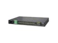 Miniatyrbild 3 av 5: PLANET IGSW-24040T - Switch - L2+ - Administrerad - 24 x 10/100/1000 + 4 x delad Gigabit SFP - skrivbordsmodell