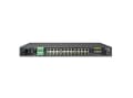 Miniatyrbild 4 av 5: PLANET IGSW-24040T - Switch - L2+ - Administrerad - 24 x 10/100/1000 + 4 x delad Gigabit SFP - skrivbordsmodell