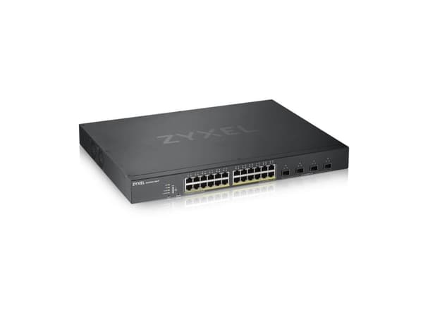 Zyxel XGS1930-28HP, Hallittu, L3, Gigabit Ethernet (10/100/1000), Power over Ethernet -tuki, Telineasennus