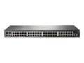 Miniatyrbild 1 av 5: HPE Aruba 2540 48G PoE+ 4SFP+ - Switch - Administrerad - 48 x 10/100/1000 (PoE+) + 4 x 10 Gigabit Ethernet / 1 Gigabit Ethernet SFP+ - skrivbordsmode