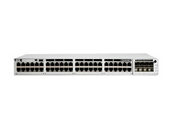 Cisco Catalyst 9300 - Network Advantage - switch - L3 - Styrt - 48 x 10/100/1000 (UPOE) - rackmonterbar - UPOE (822 W)