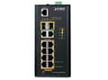Miniatyrbild 3 av 5: PLANET IGS-4215-8P2T2S, hanterad, L2/L4, Gigabit Ethernet (10/100/1000), Full duplex, Strömförsörjning via Ethernet (PoE) stöd, Monteringsbar på vägg
