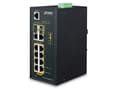 Miniatyrbild 1 av 5: PLANET IGS-4215-8P2T2S, hanterad, L2/L4, Gigabit Ethernet (10/100/1000), Full duplex, Strömförsörjning via Ethernet (PoE) stöd, Monteringsbar på vägg