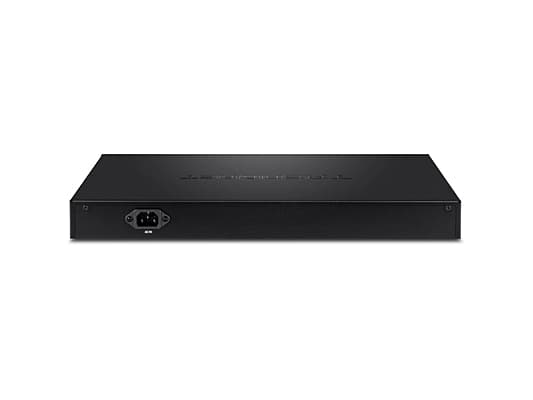 TRENDnet TPE 5240WS - Switch - smart - 48 x 10/100/1000 (PoE+) + 4 x kombinations-Gigabit SFP - skrivbordsmodell, rackmonterbar - PoE+ (370 W) - Växe