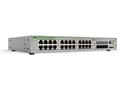 Miniatyrbild 4 av 4: Allied Telesis CentreCOM AT-GS970M/28 - Switch - L3 - Administrerad - 24 x 10/100/1000 + 4 x SFP (mini-GBIC) (upplänk) - skrivbordsmodell