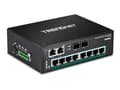 Pikkukuva 4 / 5: Trendnet TI-PG102, Hallitsematon, Gigabit Ethernet (10/100/1000), Täysin kaksipuolinen, Power over Ethernet -tuki, Seinäkiinnitteinen