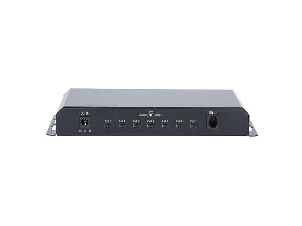 Extralink KRATOS - Switch - 7 x 10/100/1000 (PoE) + 1 x 10/100/1000 (upplänk) - skrivbordsmodell - PoE