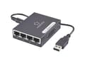Miniatyrbild 1 av 4: Renkforce RF-4270245 Strømforsyning-switch 4 porte 1000 MBit/s USB-strømforsyning