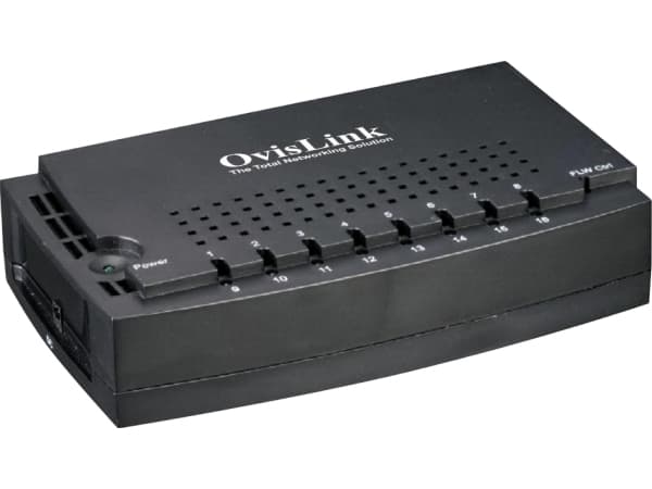 OvisLink EVO-FSH16C, Fast Ethernet (10/100)