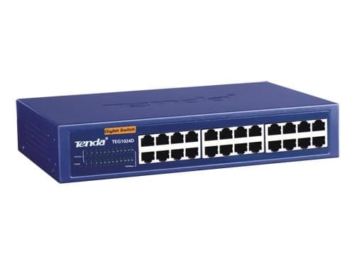 Tenda TEG1024D - Switch - 24 x 10/100/1000 - stasjonær
