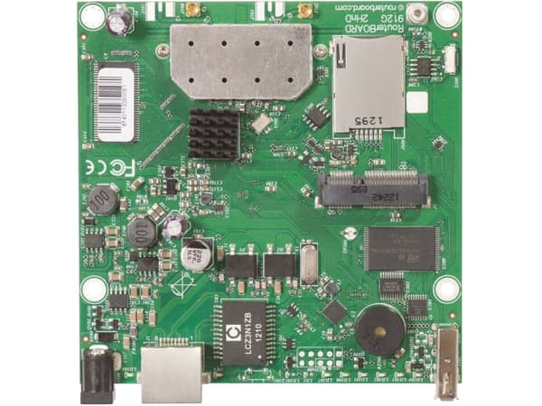 MikroTik RouterBOARD RB912UAG-2HPnD - Trådlös åtkomstpunkt - Wi-Fi - 2.4 GHz - intern
