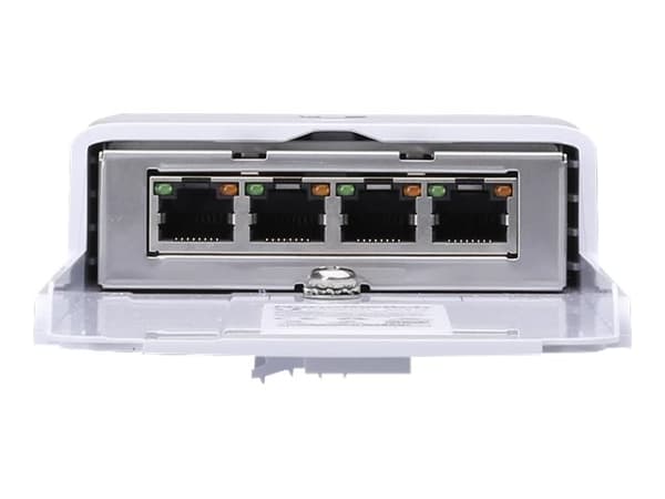 Ubiquiti NanoSwitch N-SW - Switch - 4 x 10/100/1000 (PoE) - Passiv PoE