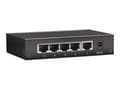 Miniatyrbild 4 av 5: Intellinet 5-Port Fast Ethernet Office Switch, Desktop Size, Metal, IEEE 802.3az (Energy Efficient Ethernet) - Switch - 5 x 10/100 - skrivbordsmodell