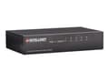 Miniatyrbild 2 av 5: Intellinet 5-Port Fast Ethernet Office Switch, Desktop Size, Metal, IEEE 802.3az (Energy Efficient Ethernet) - Switch - 5 x 10/100 - skrivbordsmodell