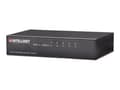 Miniatyrbild 1 av 5: Intellinet 5-Port Fast Ethernet Office Switch, Desktop Size, Metal, IEEE 802.3az (Energy Efficient Ethernet) - Switch - 5 x 10/100 - skrivbordsmodell