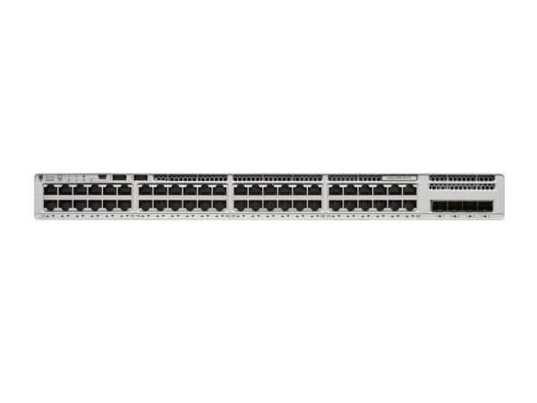 Cisco Catalyst 9200L - Network Essentials - switch - L3 - 48 x 10/100/1000 + 4 x gigabit SFP (upplänk) - rackmonterbar