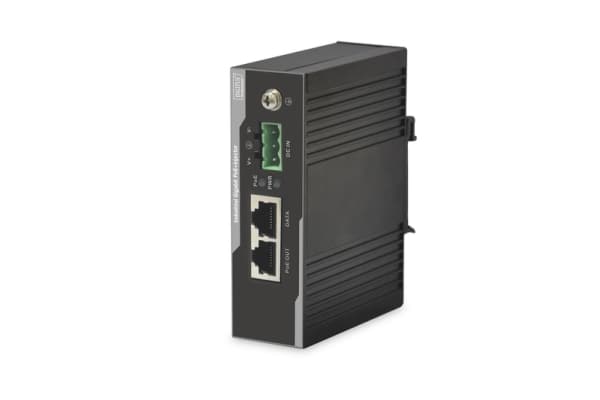 DIGITUS Professional DN-651112 - Strøminjektor - 60 Watt - output-stikforbindelser: 1