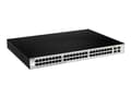 Miniatyrbilde 1 av 5: D-Link Web Smart DGS-1210-48 - Switch - Styrt - 48 x 10/100/1000 + 4 x delt SFP - stasjonær