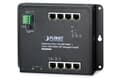 Miniatyrbild 3 av 5: PLANET WGS-4215-8P2S - Switch - Administrerad - 8 x 10/100/1000 (PoE+) + 2 x SFP - DIN-skenmonterbar, väggmonterbar - PoE+ (200 W) - likström