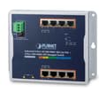 Miniatyrbild 4 av 5: PLANET WGS-4215-8P2S - Switch - Administrerad - 8 x 10/100/1000 (PoE+) + 2 x SFP - DIN-skenmonterbar, väggmonterbar - PoE+ (200 W) - likström