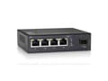 Miniatyrbild 3 av 5: LevelOne GEU-0521 - Switch - ikke administreret - 4 x 10/100/1000 + 1 x Gigabit SFP -