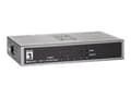 Miniatyrbild 1 av 5: LevelOne GEU-0521 - Switch - ikke administreret - 4 x 10/100/1000 + 1 x Gigabit SFP -
