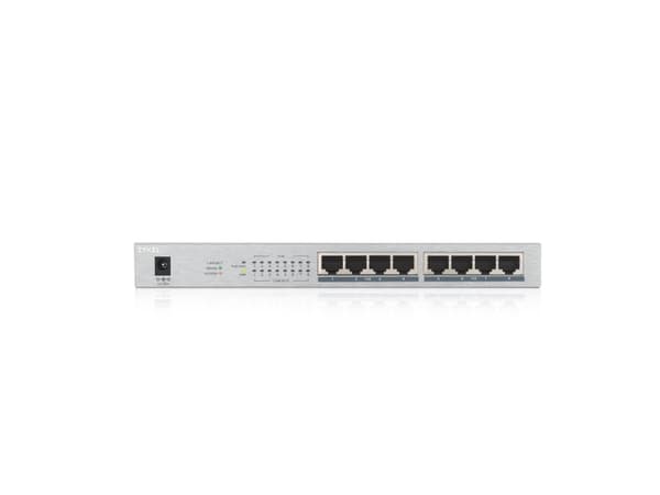 Zyxel GS1008HP, Hallitsematon, Gigabit Ethernet (10/100/1000), Power over Ethernet -tuki