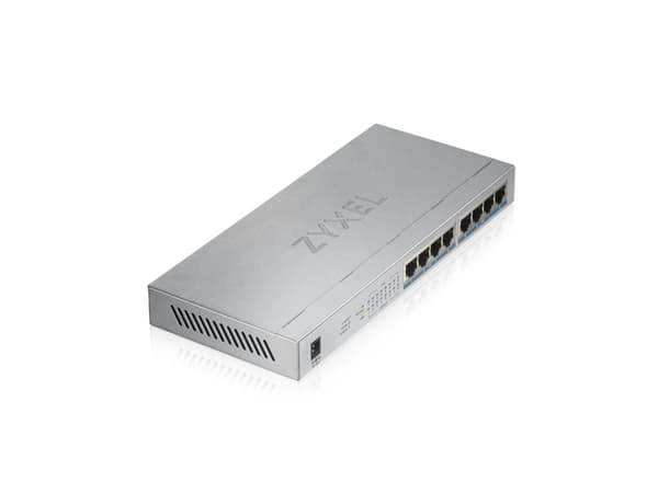 Zyxel GS1008HP, Hallitsematon, Gigabit Ethernet (10/100/1000), Power over Ethernet -tuki