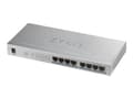 Pikkukuva 1 / 5: Zyxel GS1008HP, Hallitsematon, Gigabit Ethernet (10/100/1000), Power over Ethernet -tuki