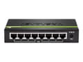 Miniatyrbild 4 av 5: TRENDnet TPE TG82G - Switch - 8 x 10/100/1000 (PoE+) - skrivbordsmodell - PoE+ (61 W) - TAA-kompatibel