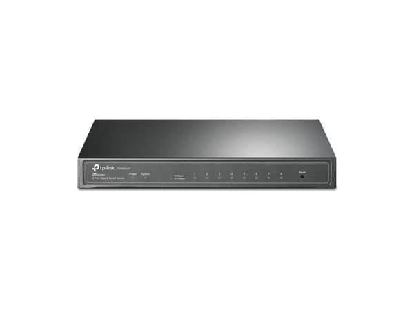TP-Link TL-SG2008 - Switch - Administrerad - 8 x 10/100/1000 - skrivbordsmodell